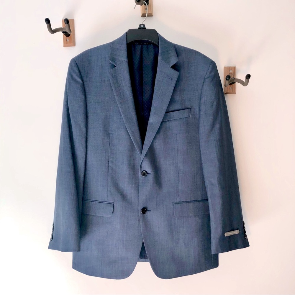 NWT Suit Jacket 40R Blue Shaquille O’Neal